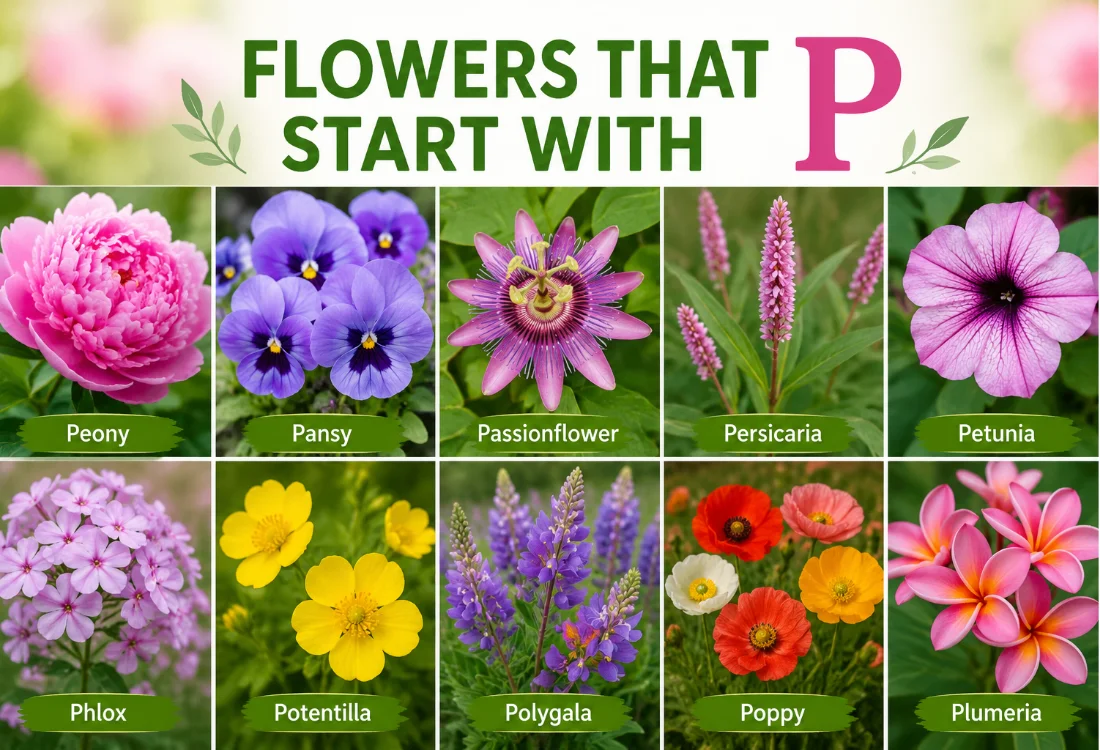 Flowers That Start With P